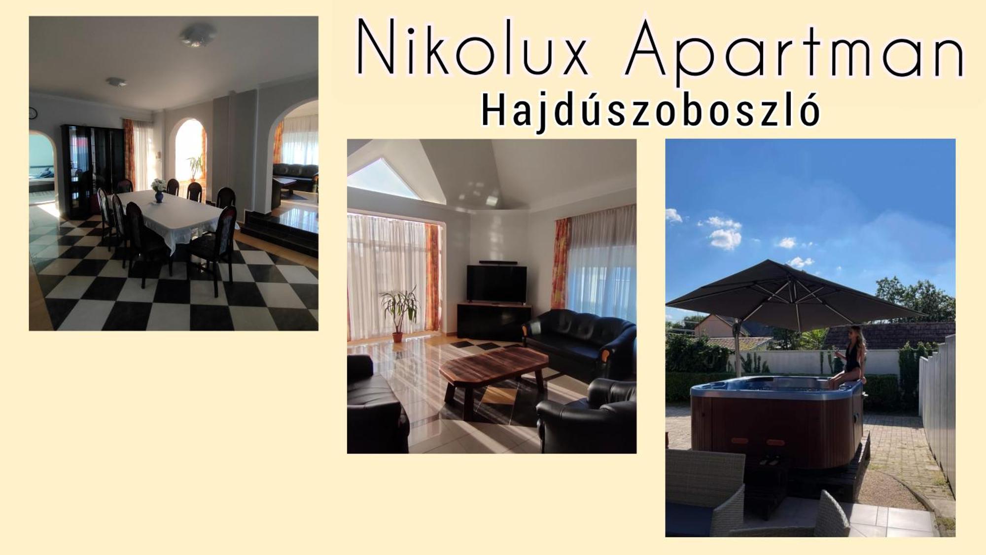 Nikolux Apartman Hajduszoboszlo Bagian luar foto