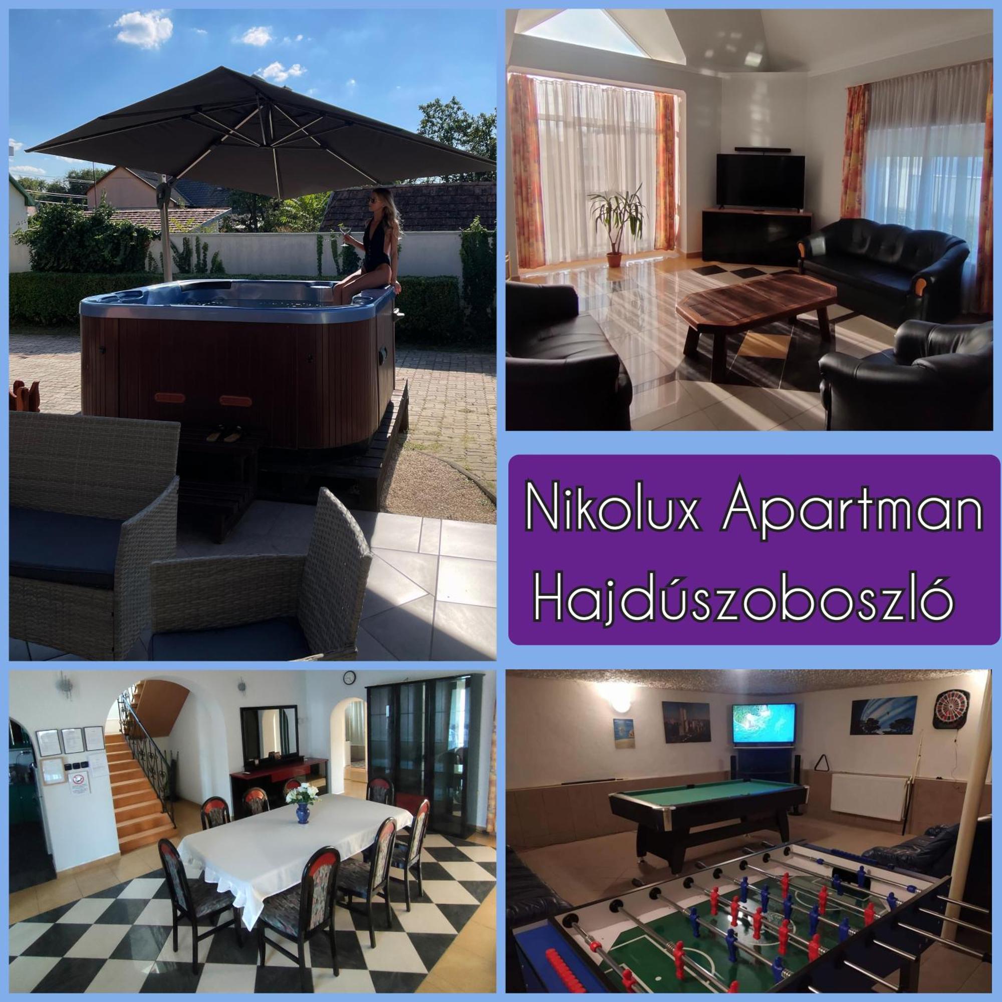 Nikolux Apartman Hajduszoboszlo Bagian luar foto